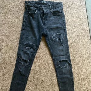 Mens zara skinny jeans